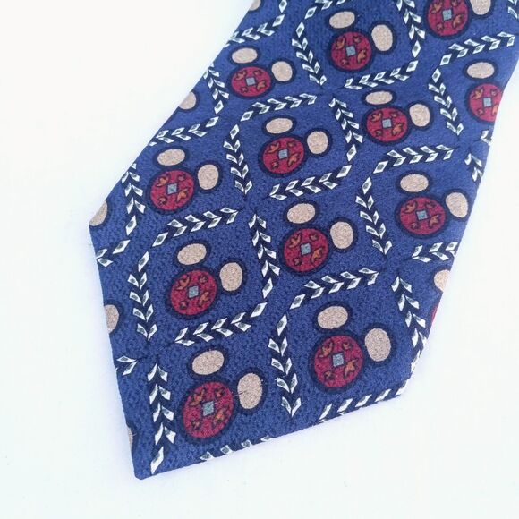 Vintage The Disney Store Hidden Mickey Neck Tie-100% Silk-Traditional-USA Made - Picture 2 of 7